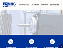 Tablet Screenshot of mhg-sb.de